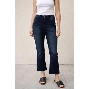 NEW MORRISON DENIM starlet cropped jeans in stardust wash